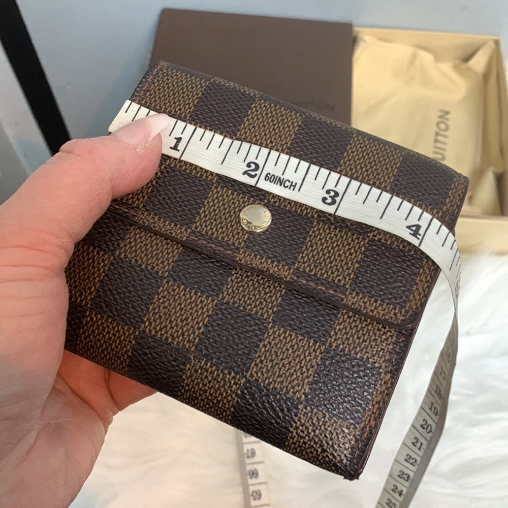 2008 authentic Louis Vuitton Elise compact wallet with box and dustbag - Picture 14 of 15